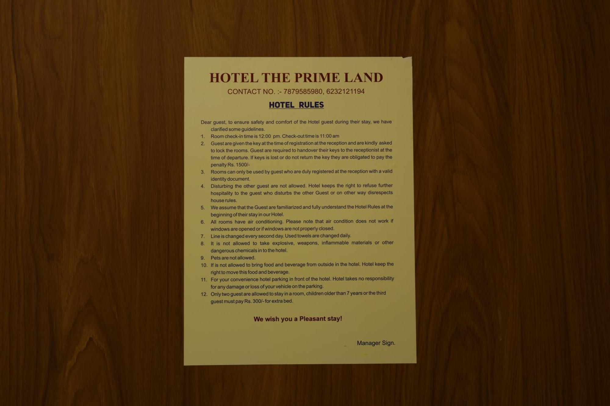 Hotel The Prime Land Hoshangabad 외부 사진
